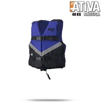 Colete Salva Vidas Canoa 2.0 Ativa 40Kg Azul