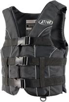 Colete Salva-Vidas Esportivo Ativa 55 Classe V Homologado Jet Ski Lancha Tamanho G Preto - Ativa Náu Colete Salva-Vidas Esportivo Ativa 55 Classe V Homologado Jet Ski Lancha Tamanho G Preto - Ativa Náu