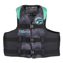 Colete salva-vidas Full Throttle Adult Nylon Aqua tamanho S/M Colete salva-vidas Full Throttle Adult Nylon Aqua tamanho S/M