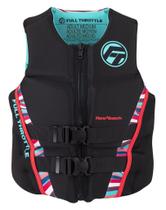 Colete salva-vidas Full Throttle Rapid-Dry Flex-Back feminino XS Colete salva-vidas Full Throttle Rapid-Dry Flex-Back feminino XS