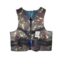 Colete Salva Vidas Hiper Pesca Com Ziper EAF Suporta 100KG Feito Em Nylon