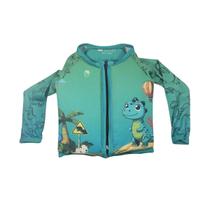 Colete Salva Vidas Hiper Pesca Infantil UV50 Dinossauro EAF FastDry