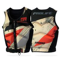 Colete Salva Vidas Homologado Marinha Hydro Citrus Pro Life Vermelho Sandred