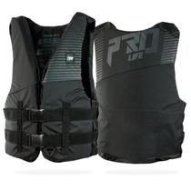 Colete Salva Vidas Homologado Marinha Prolife N1 Nylon Preto G2
