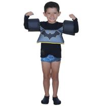 Colete Salva Vidas Infantil Boia Braço Até 25Kg Batman Praia Colete Salva Vidas Infantil Boia Braço Até 25Kg Batman Praia
