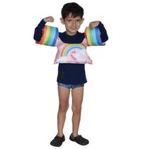 Colete Salva Vidas Infantil Boia De Braço Até 25kg Unicornio Colete Salva Vidas Infantil Boia De Braço Até 25kg Unicornio