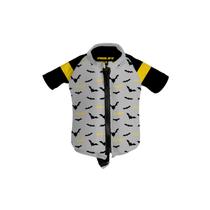 Colete salva vidas infantil camisa flutuadora vampy