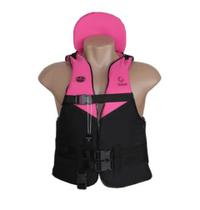 Colete Salva Vidas Infantil Com Encosto De Cabeça 60kg Rosa Colete Salva Vidas Infantil Com Encosto De Cabeça 60kg Rosa