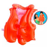 Colete Salva Vidas Infantil Crostec Inflavel Intex