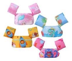 Colete Salva Vidas Infantil Kids Bóia De Braço Não Fura