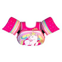 Colete Salva Vidas Kids Infantil Piscina Praia Boia Criança Unissex Barco Natação Segurança Braço Emergência Personagem