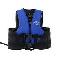 Colete Salva Vidas Nautika Coast Até 30KG Azul e Preto