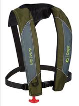Colete salva-vidas Onyx A/M-24 Series automático/manual verde para adultos Colete salva-vidas Onyx A/M-24 Series automático/manual verde para adultos