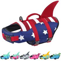 Colete salva-vidas para cães Malier American Flag Ripstop para cães