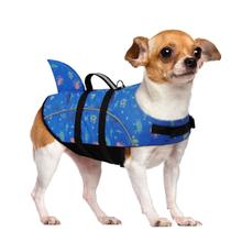 Colete salva-vidas para cães Queenmore Large Shark para cães grandes Colete salva-vidas para cães Queenmore Large Shark para cães grandes