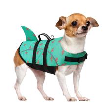 Colete salva-vidas para cães Queenmore Large Shark para cães grandes Colete salva-vidas para cães Queenmore Large Shark para cães grandes