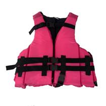 Colete Salva Vidas Rosa - Raju 40Kg