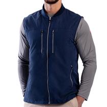 Colete ScotteVest 101 para Homens - 9 Bolsos Ocultos - Azul Marinho - Tamanho GG Colete ScotteVest 101 para Homens - 9 Bolsos Ocultos - Azul Marinho - Tamanho GG