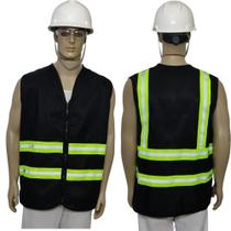 Colete Segurança C/ Refletivo - Sinalização - Epi - Uniforme