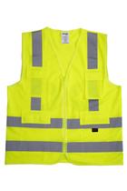Colete Segurança Refletivo Com 4 Bolsos