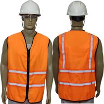 Colete Segurança Uniforme Refletivo Grand Plus Size - Epi