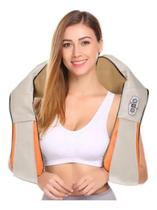 Colete Shiatsu Massageador Pescoço Bivolt 12v Infravermelho Colete Shiatsu Massageador Pescoço Bivolt 12v Infravermelho