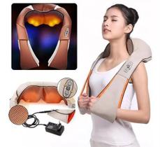 Colete Shiatsu Pescoço Massageador Cervical Ombros Lombar