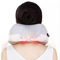 Colete Shiatsu Pescoço Massageador Infravermelho Bivolt Colete Shiatsu Pescoço Massageador Infravermelho Bivolt