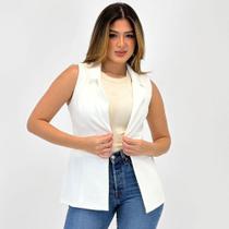 Colete Simô Liso Aberto Feminino Colete Simô Liso Aberto Feminino