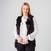 Colete susie pelúcia texturizado feminino Colete susie pelúcia texturizado feminino