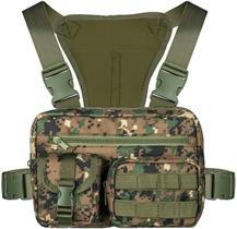Colete Tático Chest Rig Ajustável MOLLE TheManlyHabitat