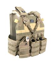 Colete Tático Modular Plate Carrier 5 Acessórios