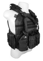 Colete Tático Modular Plate Carrier 9 Acessórios TAMANHO P Colete Tático Modular Plate Carrier 9 Acessórios TAMANHO P