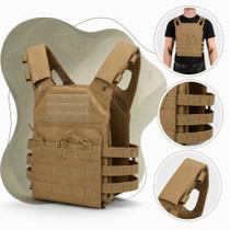 Colete Tático Multifuncional Camuflagem JPC Modular Proteção Multiuso Modelo A54 Colete Tático Multifuncional Camuflagem JPC Modular Proteção Multiuso Modelo A54