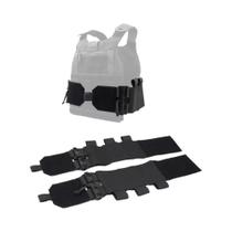 Colete Tático Universal De Liberação Rápida Com Cinto De Cintura Elástico E Suporte Para Placas - Colete Tático Universal De Liberação Rápida Com Cinto De Cintura Elástico E Suporte Para Placas -
