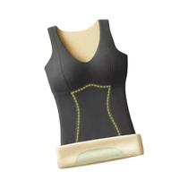 Colete Térmico Feminino De Fleece Para Outono Inverno, Grosso, Gerador De Calor, Sem Costura, Roupa