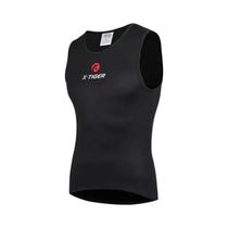 Colete Térmico Masculino De Ciclismo Sem Mangas Em Fleece X-TIGER Para Inverno Colete Térmico Masculino De Ciclismo Sem Mangas Em Fleece X-TIGER Para Inverno