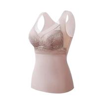 Colete Térmico plus Size Para Mulheres, Roupa Íntima Quente, Camiseta De Outono