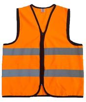 Colete Verde Segurança Refletivo Fluorescente Zíper Sinal Colete Verde Segurança Refletivo Fluorescente Zíper Sinal