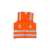 Colete Vicsa Reflexivo Blusão Liso com 4 Bolsos