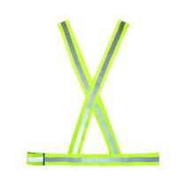 Colete x - verde c/ refletivo plastcor