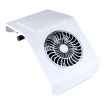 Coletor Aspirador Sugador Pó Unhas Gel Fibra de Vidro Branco Coletor Aspirador Sugador Pó Unhas Gel Fibra de Vidro Branco