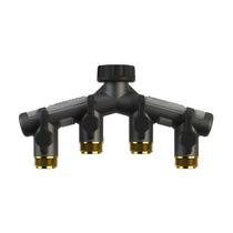 Coletor de 4 vias Valve Orbit 58970 com fechos