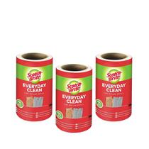 Coletor de cabelo para animais de estimação Lint Roller Scotch-Brite, 3 recargas, 210 folhas