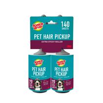 Coletor de cabelo para animais de estimação Lint Roller Scotch-Brite, pacote com 2 unidades