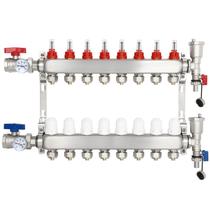 Coletor de calor radiante FAHKNS 8 LOOP para aquecimento hidrônico de piso