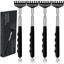 Coletor de Costas Extensível Yexixsr - Pacote com 4 Unidades Portáteis de Metal