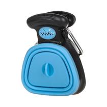 Coletor De Fezes De Cão Dobrável Com 1 Rolo De Sacos Decomponíveis, Limpador De Fezes Para Viagens