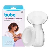 Coletor de Leite Materno em Silicone com Tampa 90ml Portátil Buba Baby