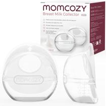 Coletor de leite materno Momcozy Silicone reutilizável de 90 ml (pacote com 2)